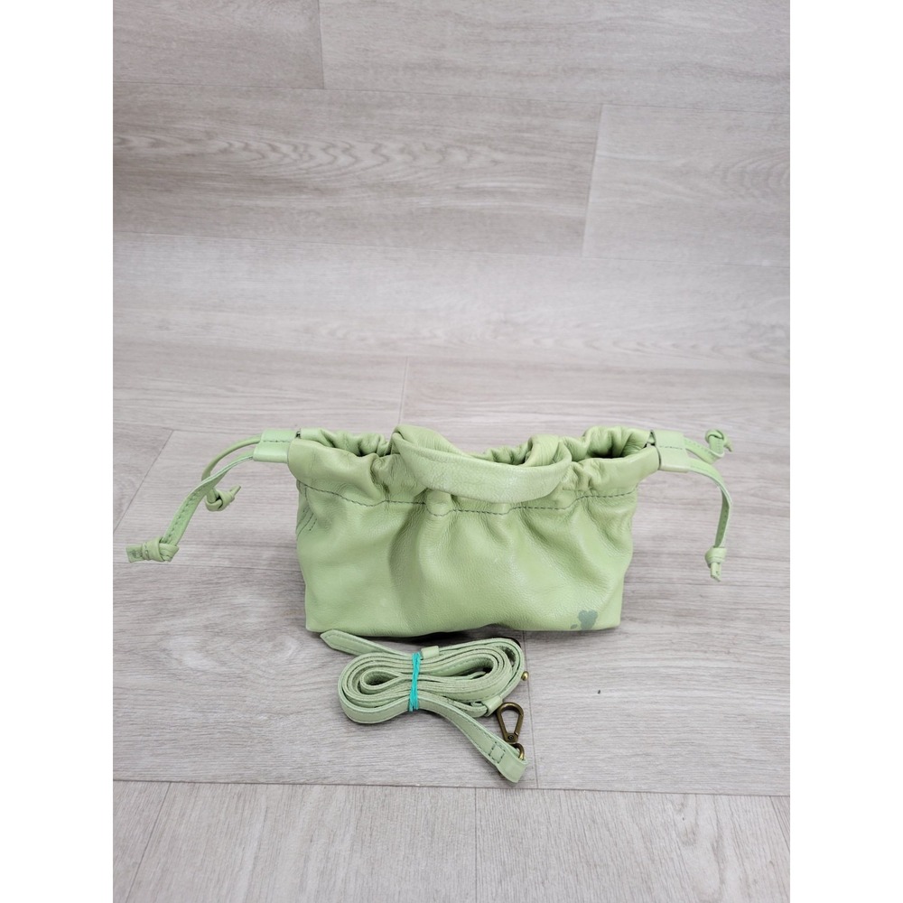 Madewell Piazza Mini Crossbody Bag Pistachio Green Soft Leather NH028